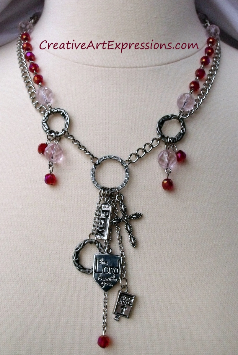 Creative Art Expressions Handmade Prayer Beads Necklace Jewelry Design
